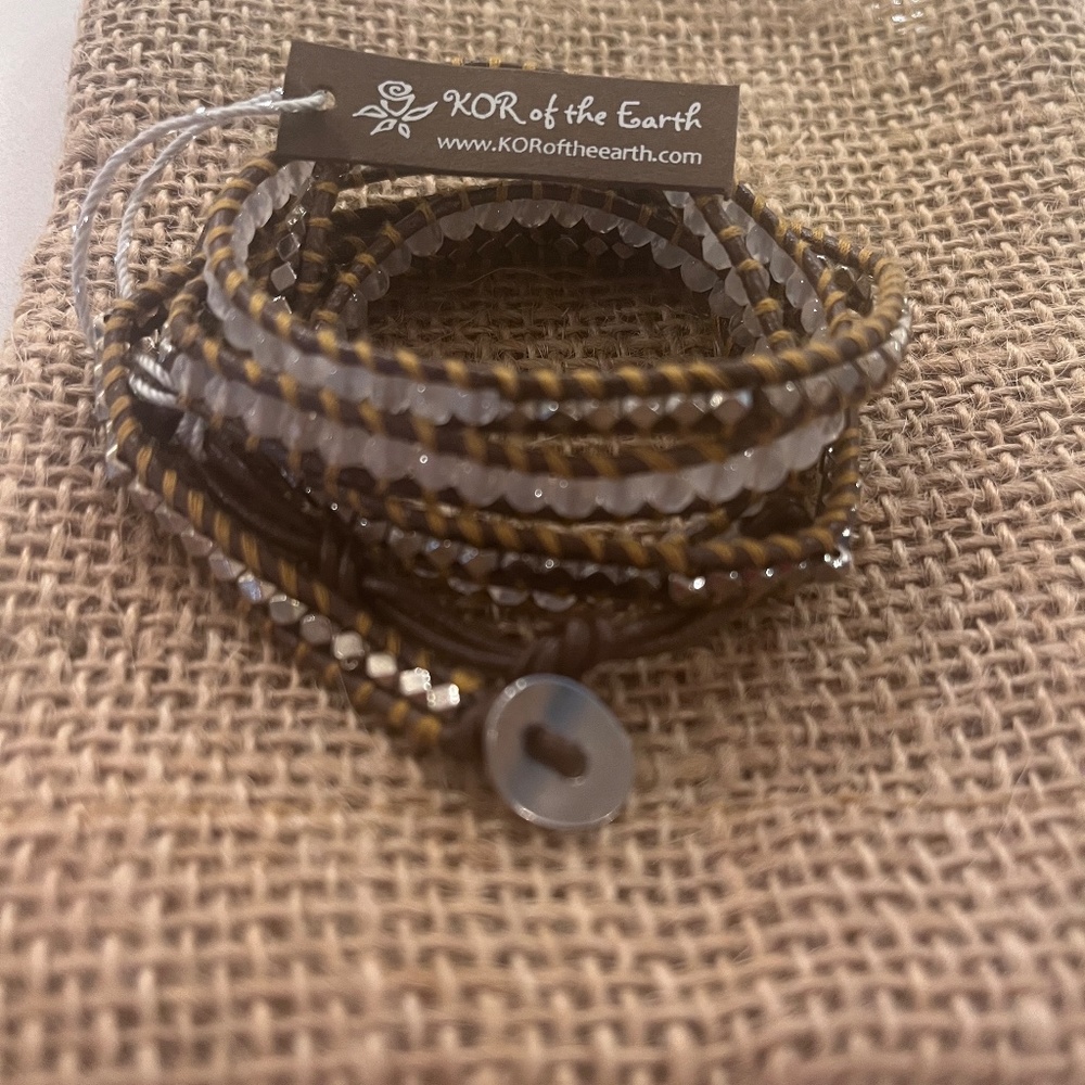 Leather Wrap Bracelet